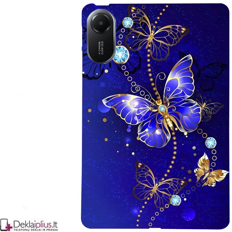 Plonas guminis dėklas - su piešiniu (Blue Butterfly) (Xiaomi Redmi Pad 2 (11) Plonas guminis dėklas - su piešiniu (Blue Butterfly) (Xiaomi Redmi Pad 2 (11)